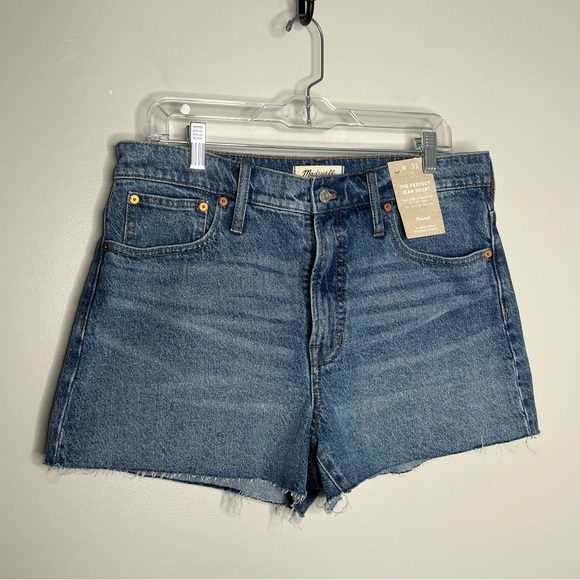 NWT Madewell The Perfect Denim Short Size 31 - Picture 2 of 8
